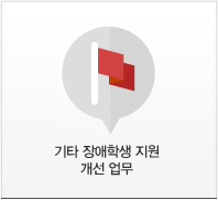 기타 장애학생 지원 개선 업무